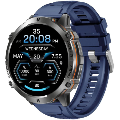 Ora e mençme Gravity GT42 2, AMOLED 1.73", Bluetooth 5.3, e zezë
