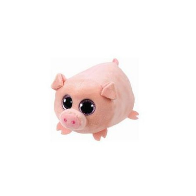 Lodër pellushi Ty Curly Pig Teeny Ty 41248, madhësi e vogël, rozë