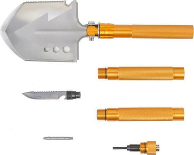 Lopatë ushtarake Forsage Military Folding Survival Shovel 10in1, palosëse, shumëfunksionale, e zezë