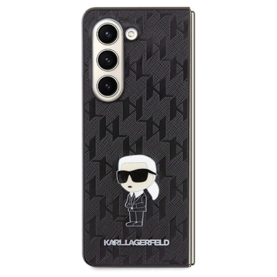Mbulesë telefoni Karl Lagerfeld KLHCZFD5SAPKINPK për Samsung Galaxy Z Fold5, e zezë