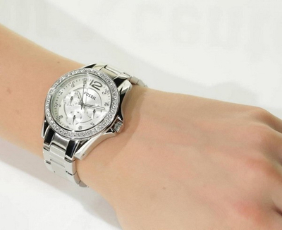 Orë dore Riley Fossil ES 3202