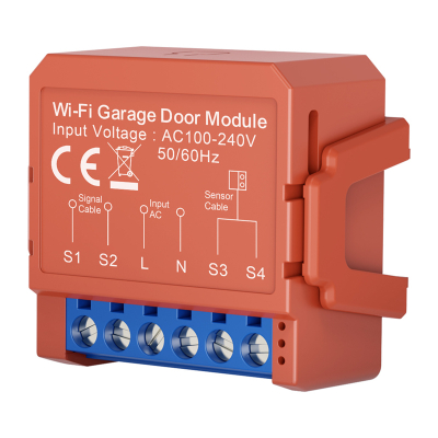Modul derë garazhi smart Avatto GDS16, WiFi 2.4GHz, AC100-240V, portokalli