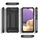 Mbulesë mbrojtëse Hybrid Armor për telefon Samsung Galaxy A73 5G, TPU dhe polikarbonat, blu e çelët