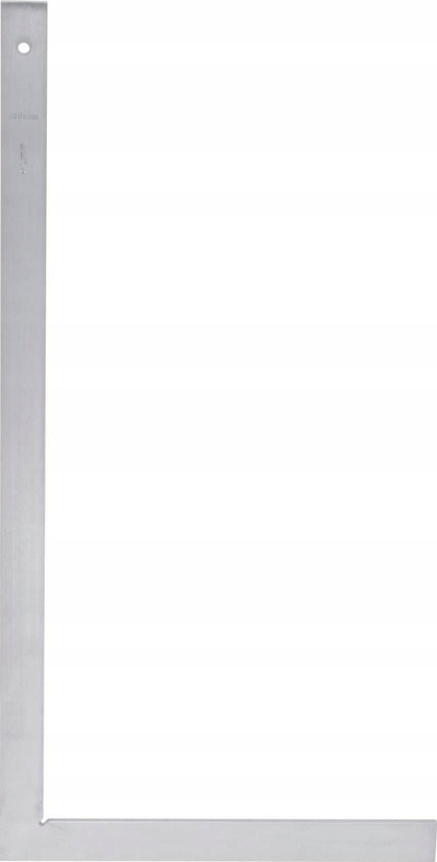 Këndor matës Limit Flat Square 600x330 mm, çelik i galvanizum, gri metalike