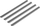 Капса за лента за ограда Kerbl Fence Tape Clips 23710, сет 20 парчиња, сива