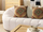 Set gocash dekorative MAGURI, 45x45 cm, fibër jute, shumëngjyrëshe