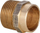 Nipël tranzicional IBP LWxGZ 4243g, 28x1/2, bronz