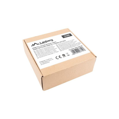 Kabllo HDMI Lanberg CA-HDMI-30FB-0500-BK, 50m, 8K, e zezë