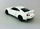 Makina Nissan GT-R R35 2017 White Daffi në shkallë, e bardhë