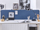 Ndarës tavoline WALLY Desk Screen 180 x 40 cm, panel akustik, blu