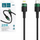 Kabllo karikues USB C në Lightning D62, 1m, 20W PD 3A, e zezë me gërshet