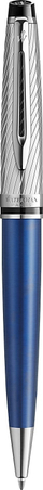 Stilolaps Waterman Expert Deluxe Twist Ballpoint, majë M, bojë blu, metalik blu