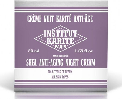Krem nate fytyre Institut Karite Shea kundër rrudhave, 50 ml