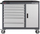 Kabinet veglash pune BT1100 60/40, 7 sirtarë + 1 kabinet