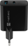 Karikues mur Natec Ribera GAN NUC-2143, 45W, USB-A dhe USB-C, i bardhë