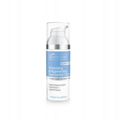 Krem fytyre Bielenda Professional Hydro Plumping, hidratues dhe rigjenerues, 50ml