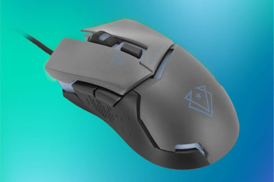 Maus gaming Vertux Dominator G8, me kabllo, 3200 DPI, 6 butona, gri