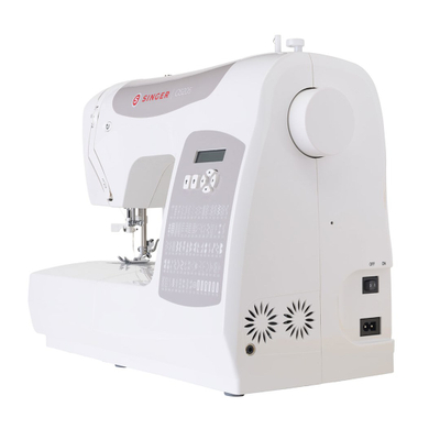 Makine qepëse Singer C5205 GY, ekran LCD, futës automatik i fillit, gri e bardhë