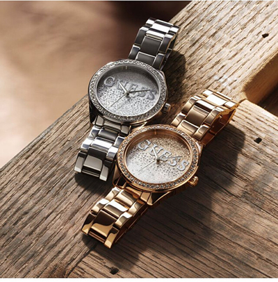 Orë dore Guess GLITTER GIRL W0987L3
