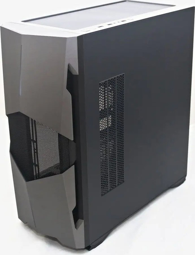 Kasa PC Eurocase ML G Stylus, Midi Tower, panel anësor transparent, e zezë