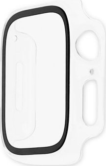 Mbrojtëse smartwatch 4smarts Full Body për Apple Watch 7 41mm, me xham të temperum, transparente