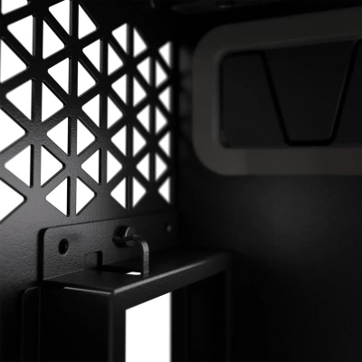 Kuti kompjuteri Corsair 6500D Mid Tower, ATX E ATX, xham i temperuar, e zezë