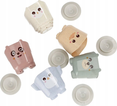 Lodra banjoje BAM BAM Bath Toy Cups 502440, set kupa shumëngjyrëshe, për fëmijë