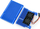 Kuti alumini JustPi për Raspberry Pi 4B, me 2 ventilatorë, blu