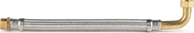 Zorrë fleksibile Tucai Extra Twist, inox Ø 25 mm, 800 mm, lidhje 1"