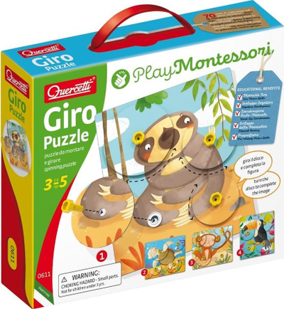 Quercetti Giro Animal Puzzle