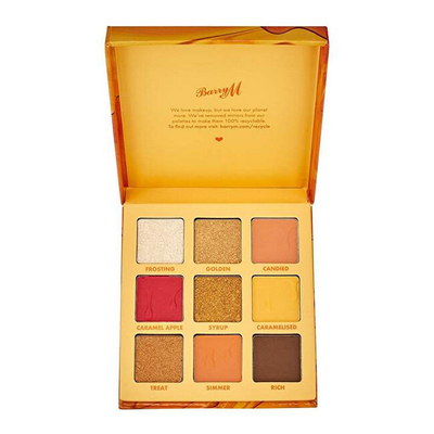 Paletë për sy Barry M Sweet Caramel, 9 x 1 g