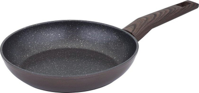 Tigan Resto Frying Pan 22cm, veshje mermeri, i përshtatshëm për induksion, gri