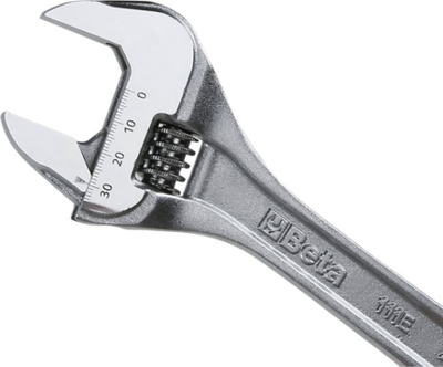 Çelës i rregullushem Beta 111E, 380mm, hapje 45mm, ngjyr krom