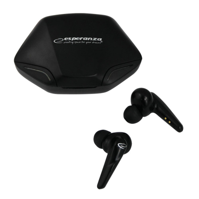 Kufje ESPERANZA EH231K TWS, Bluetooth 5.0, In-Ear, të zeza