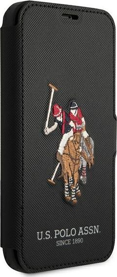 Mbrojtëse US Polo Assn për iPhone 12 Pro Max, e zezë