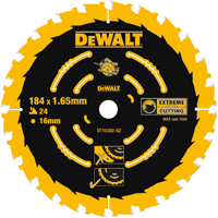 Sharrë rrethore Dewalt për dru 190x30mm me 24 dhëmbë
