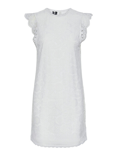 Fustan për femra PIECES PCOLLINE, i bardhë