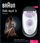Depilator Braun Silk épil 3 3170, me kabllo, 2 shpejtësi, i bardhë lejla