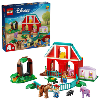 Set ndërtimi LEGO Disney Blaze's Horse Ranch 43304, për fëmijë, shumëngjyrësh