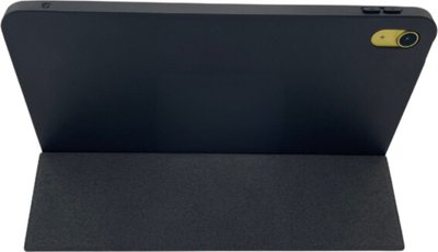 Mbulesë tableti DEQSTER Slim Case për iPad 10.9 gjenerata 10, me kapak Trifold, me mbajtëse për stilolaps, e zezë