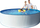 Pishinë mbi tokë Swim &amp; Fun Pool Crete 90, diametër 350 cm, lartësi 90 cm, blu