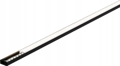 Profil LED Paulmann Aluminum Base, 200 cm, për MaxLED, i zi
