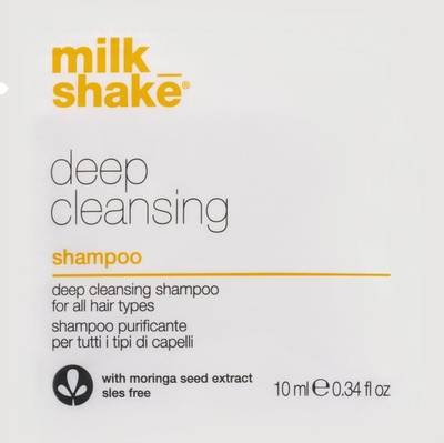 Shampo flokësh Milk Shake Special Deep Cleansing, proteina qumështi, 10 ml