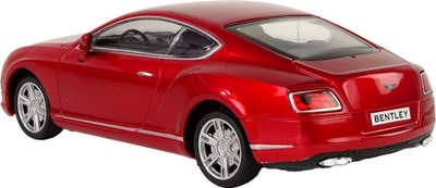 Makinë lodër Bentley Leantoys 1:24 me fërkim, e kuqe
