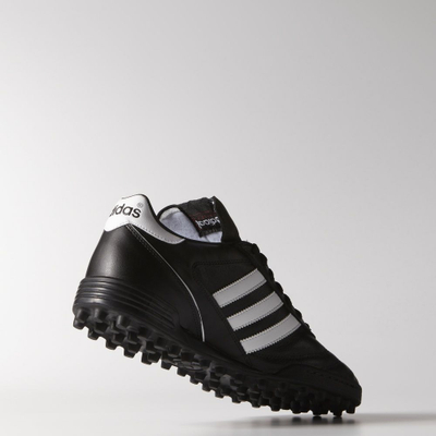 Këpucë futbolli Adidas Kaiser 5 Team TF 677357, lëkurë natyrale, TRAXION, të zeza