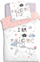 Set shtrati për kalamoj Atmosphera Unicorn, pambuk 100%, 140x200cm, shumëngjyrësh