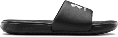 Shapka Under Armour UA Ansa Fixed Slide, komode, e zezë e bardhë