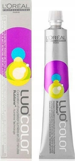 Bojë flokësh L'Oreal Professionnel LuoColor 5.52, pa amoniak, 50 ml, kafe e çelët mahon i kuq
