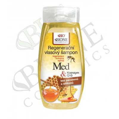 Shampo për flokë Bione Cosmetics Med + Q10, 260 ml