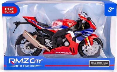 Maket motoçiklete Daff RMZ Honda CBR1000RR-R Fireblade 2020, shkallë 1:12, Racing